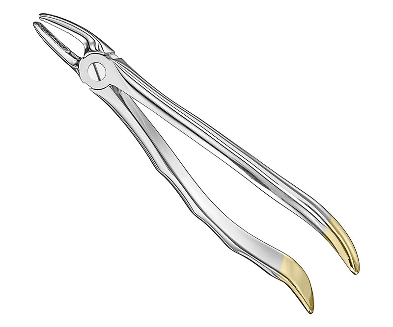 Extracting Forceps Anatomically Shaped Handle Diamantiert