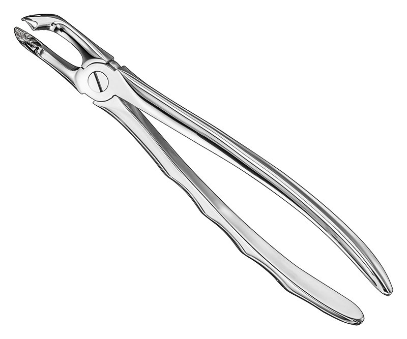 Extracting Forceps Anatomically Shaped Handle Standard