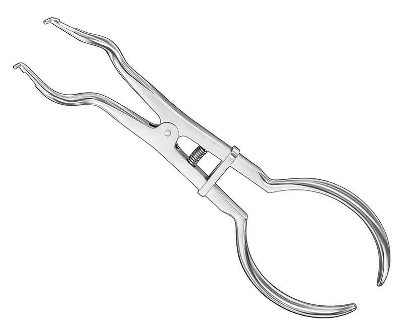 BREWER, rubberdam clamp forceps