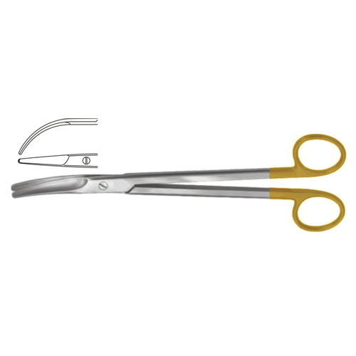 TC Parametrium Hysterectomy Scissor